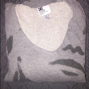 Dc hoodie. Good condition. Half of girls face.